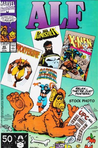 ALF #45 Â© 1991 Marvel Comics